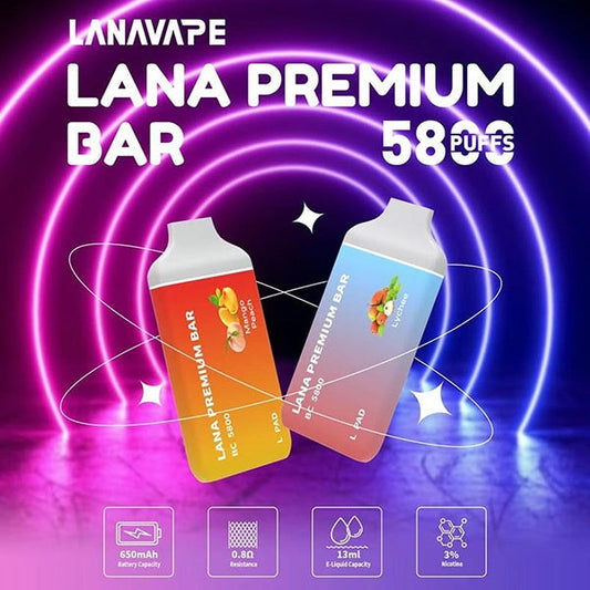 Lana Premium Bar 5800 Puffs